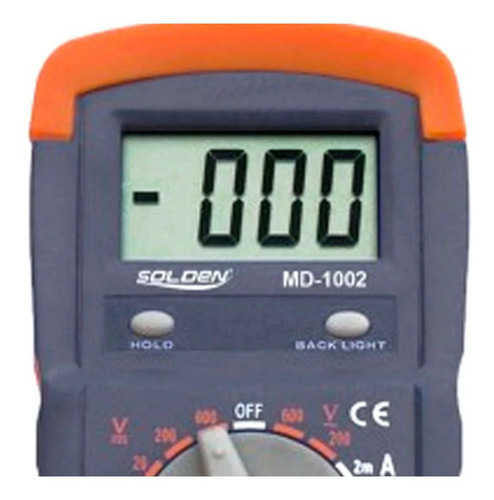 Multimetro Digital Icel Md1002