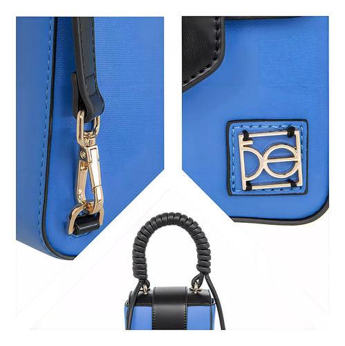 Bolsa Crossbody Cloe Doble Función Con Maneral Trenzado