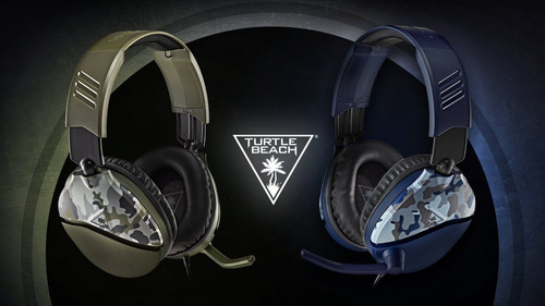 Auricular Ps4 Pc Xbox Turtle Beach Recon 70 Azul Camuflado