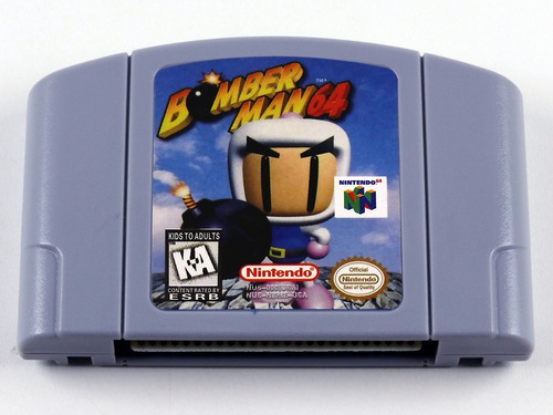 Bomberman 64 Nintendo 64 N64 Americano Salvando