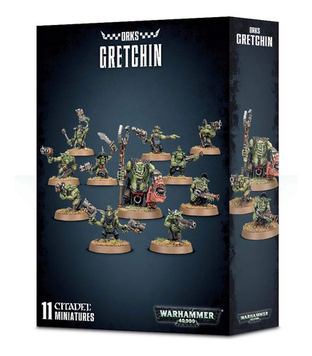 Workshop De Jogos De Plástico Em Miniatura Warhammer 40k Ork