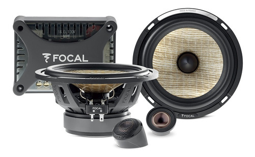 Imagen 1 de 5 de Set De Medios Y Tweeters Focal Ps-165 Fxe 6.5 Pul Flax Evo