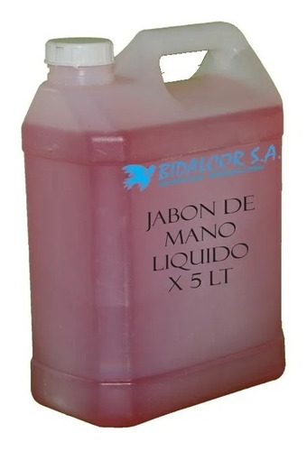 Jabón De Mano Liquido X 5 Lts.