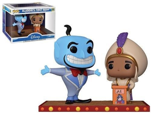 Figura de acción  Aladdin & Genie Movie Moment: First Wish 29375 de Funko Pop!