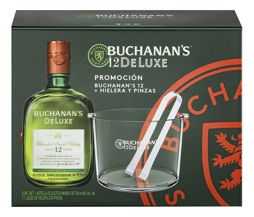 Buchanan's Deluxe 12 Hielera Blended Scotch escocés 750 mL
