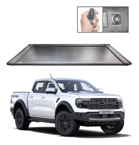 Tapa Electric Ford Ranger Raptor 2023 Doble Cabina.