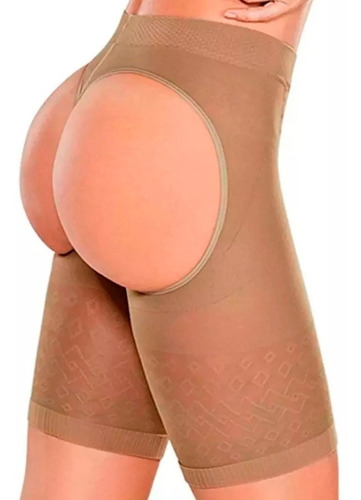 Faja Reductor Panty Short Levantacola Moldea Aplana Abdomen