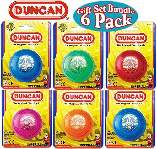 Duncan Yo-yo Imperial Regalo Set Bundle - 6 Pack (varios Col