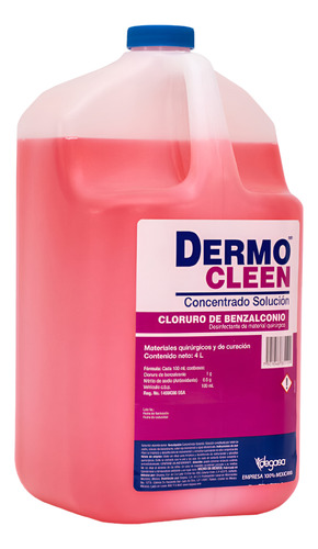 Dermocleen Concentrado Solución Benzalconio 4l
