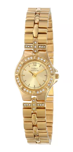 RELOJ PARA MUJER INVICTA WILDFLOWER 134 - DORADO