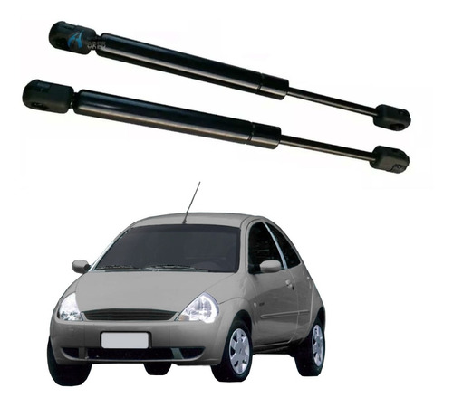 Kit 2 Amortiguadores Porton Baul Trasero Ford Ka 1997 A 2008