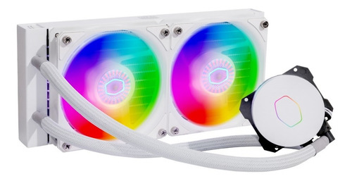 Imagen 3 de 7 de Watercooling Coolermaster Ml240l V2 Argb White Edition