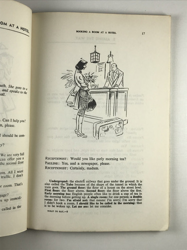 Livro What To Say When You Are In London The British Broadcasting Corporation 1960 - E9