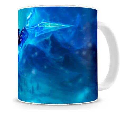 Caneca League Of Legends Ashe Cor Branco
