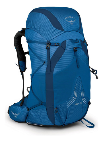 Osprey Exos 58 Mochila Para Hombre, Cinta Azul,