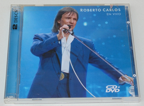 Roberto Carlos En Vivo Cd+dvd Original Mexico 2008