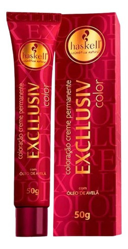 Coloração Haskell Excllusiv Color 8.34 Lour Clar Dour Acobre