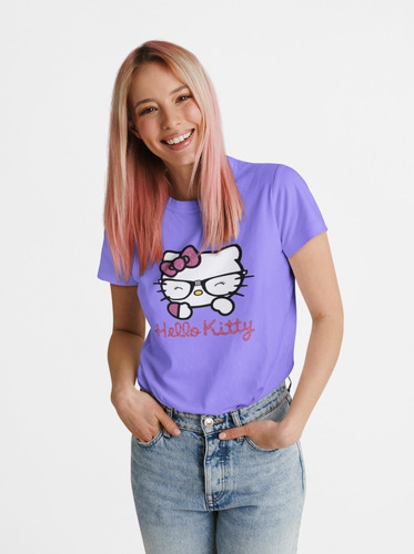 Polera De Mujer Hello Kitty + Llavero De Regalo