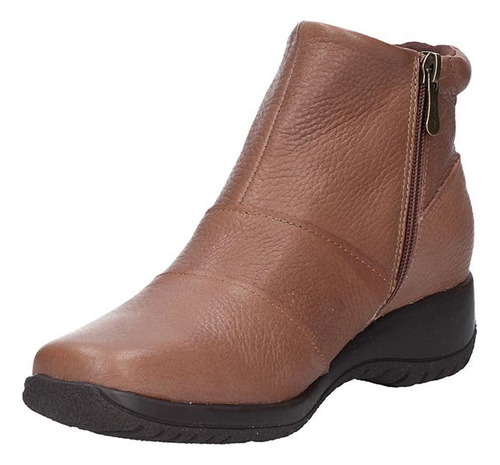 Botin De Cuero Mujer 16hrs M261 Sprite Castor Marrón
