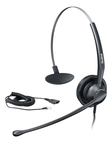 Auriculares Con Cable Yealink Yhs33 Microfono Mono Rj9