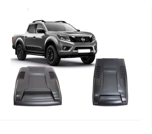 Moldura Modificación Capot Nissan Np-300 2016-2021