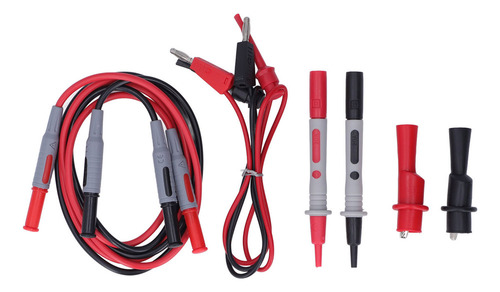 . Kit De Prueba For Multímetro, Cables De Conexión, Ganchos