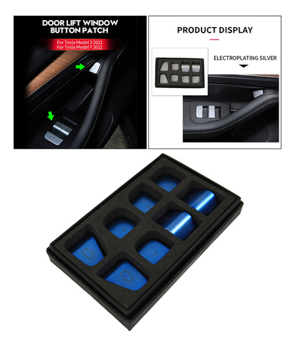 Imagen 4 de 12 de Accesorios Car Truck Parts Interior Trim Azul