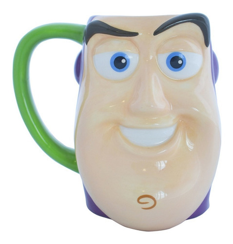 Taza Cafe Ceramica Toy Story Buzz Disney 3d Tarro 300ml Personaje Buz Lightyear