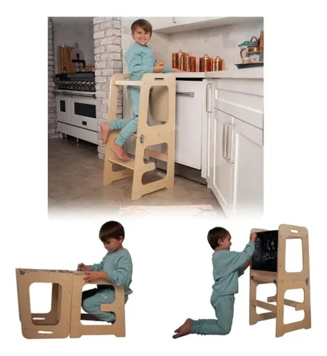 Torre De Cocina Plegable 4 -en -1 Fecha 4 En 1 Taburete De Y