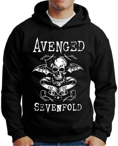 Blusa Moletom Personalizada Avenged Sevenfold
