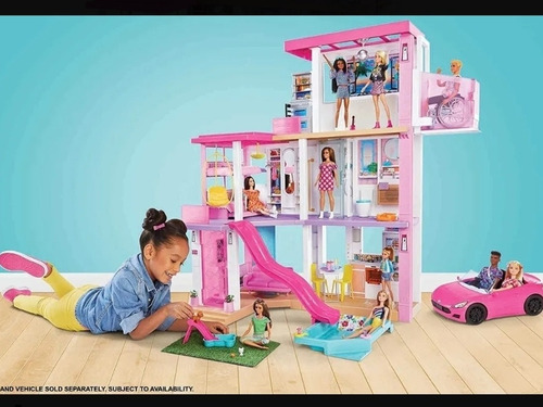 Imagen 7 de 7 de Casa Barbie Dreamhouse, 75 Accesorios Original