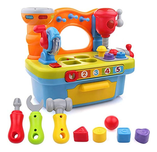 Little Engineer Multifuncional Kids Musical Learning Tool Ba