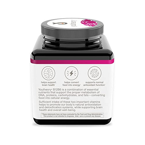 Vitamina B12 B6, Suplemento Diario De Energía Y Apoyo Wnm4l