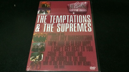 The Temptations & The Supreme Ed Sullivan´s  Dvd Nuevo