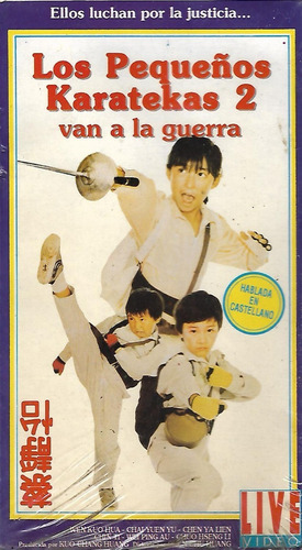 Los Pequeños Karatekas 2 Van A La Guerra Vhs Español Latino