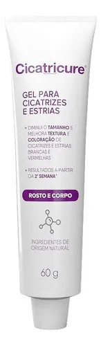 comprar Gel para Cicatrizes e Estrias caixa 60g Cicatricure