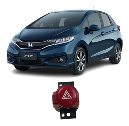 Botão Pisca Alerta Honda New Fit