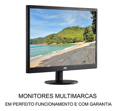 Cpu Elitedesk 705 G1 Amd 4gb 120gb Placa Vídeo Monitor 18,5 (Usado)