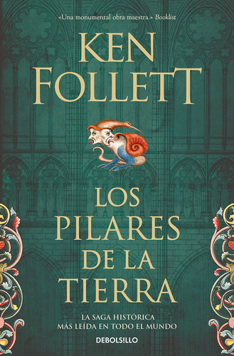 Libro Debolsillo Los Pilares De La Tierra