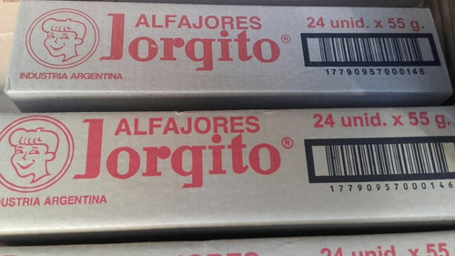 Alfajor Jorgito Negro X 24 U