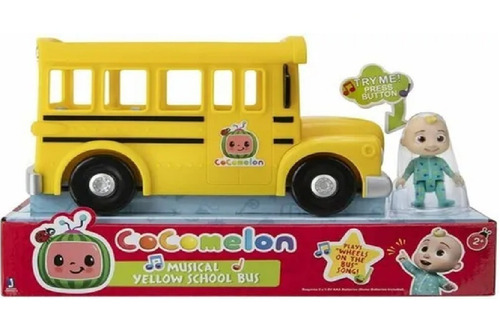 Cocomelon Musical Yellow School Bus Con Canciones