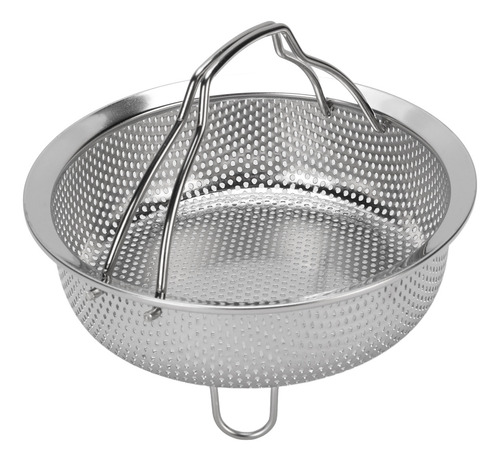 Cesta De Vapor Con Mango Plegable De Acero Inoxidable 304