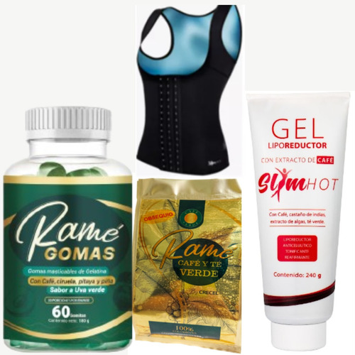 Gomasramé+café+gel+chalecosudar - Kg a $212