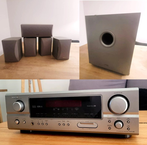 Sintoamplificador Denon Avr-485 + Sistema 5.1