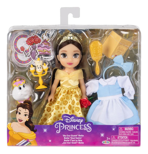 Disney Princess Muñeca Bella Set Be Our Guest