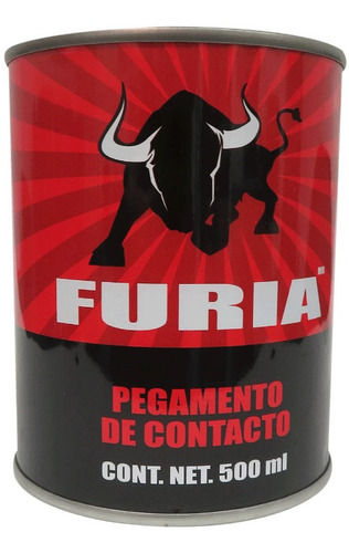 Paquete 2 Pegamento De Contacto Furia 500 Ml