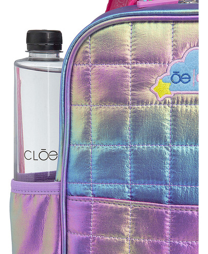 Bolsa Niñas Backpack Cloe Didrali Mediano Color Violeta