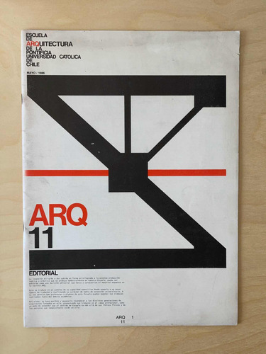 Revista De Arquitectura, Arq 11, Mayo 1986