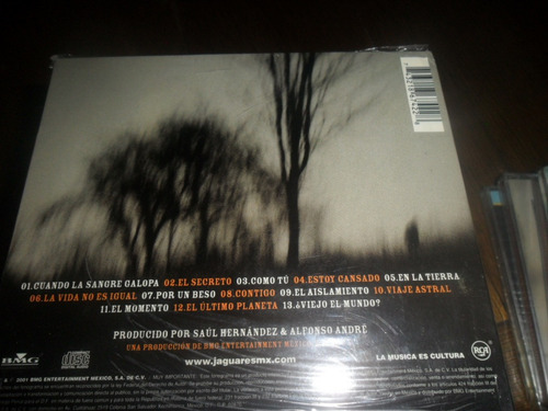 Imagen 2 de 2 de Cd Jaguares Cuando La Sangre Galopa Nuevo