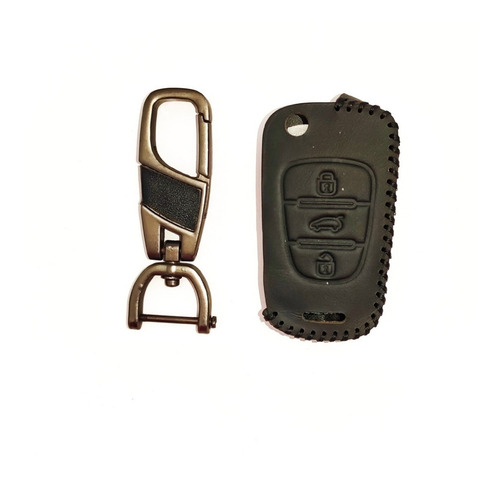Funda O Estuche De Cuero Para Llave O Control Kia 1 Unidad